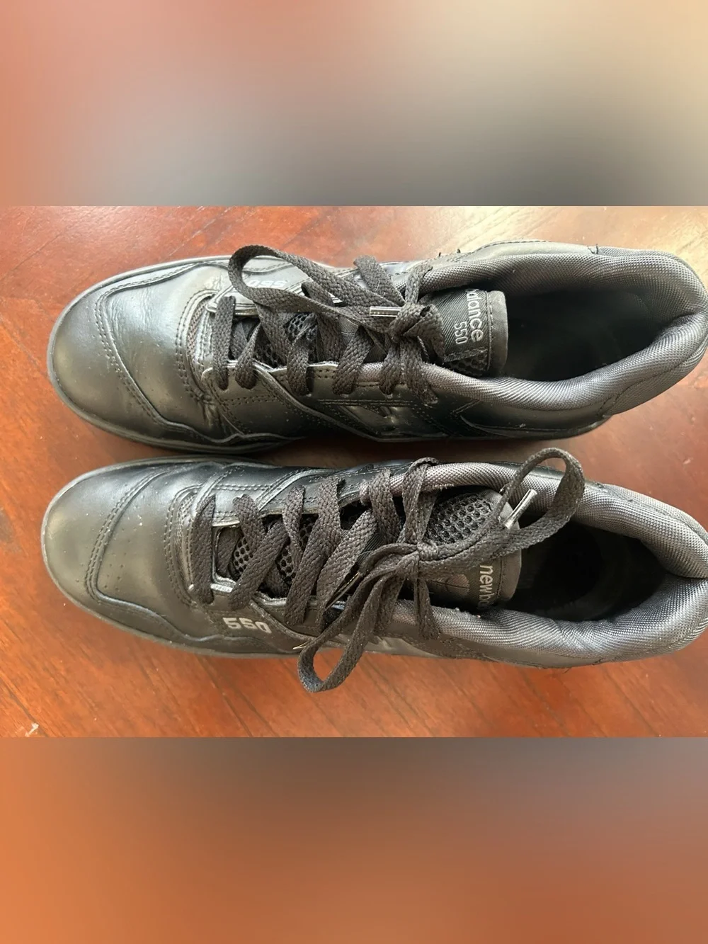 New Balance all black